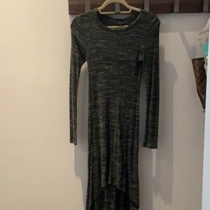 Long-sleeve sweater dress